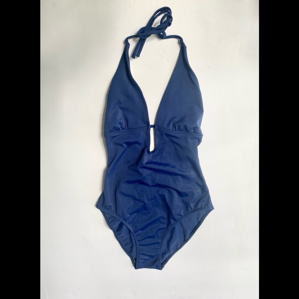 Navy Blue SABREE One-Piece Swim Suit size 6